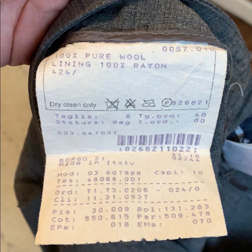 Giorgio Armani slacks-pants - Picture 2 of 4